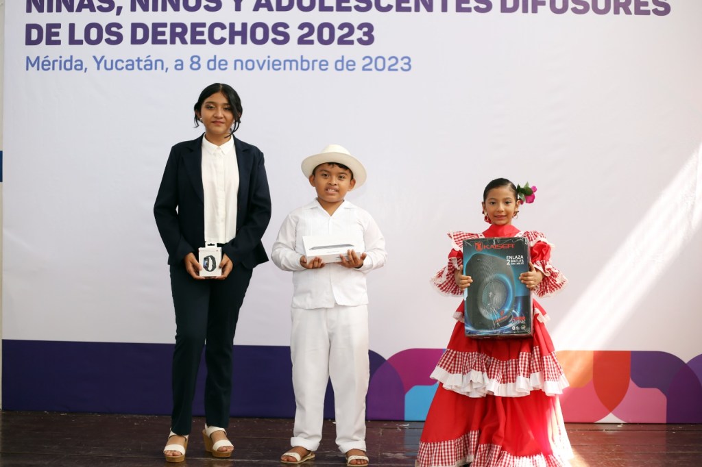 #Yucatán Niñas, niños y adolescentes yucatecos alzan la voz por sus&nbsp;derechos