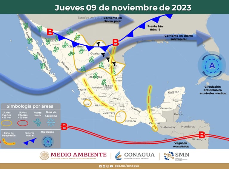 #QuintanaRoo Pronostica #SMN intervalos de&nbsp;chubascos