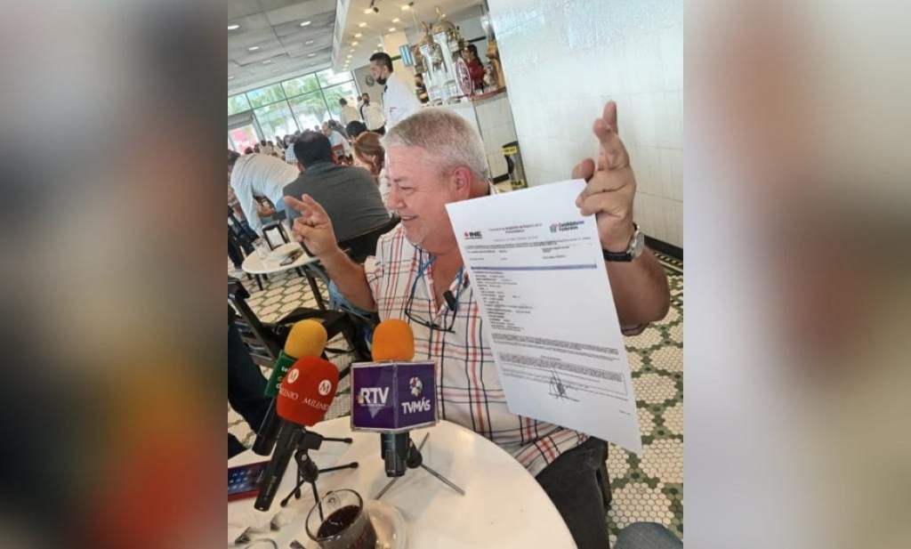 #Veracruz Completo, registro de Manuel Huerta como precandidato al&nbsp;Senado