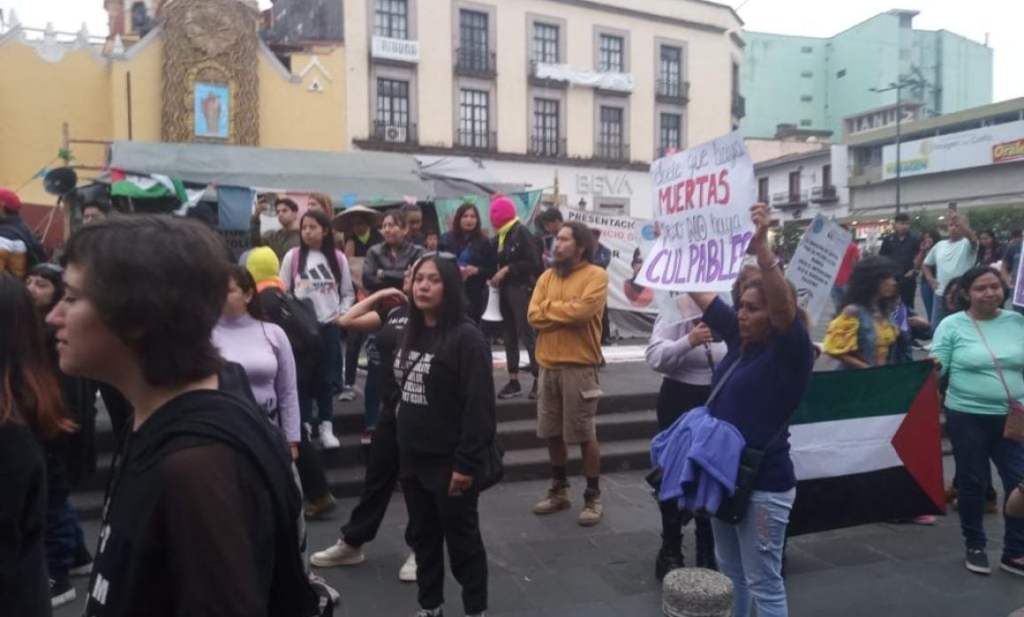 #Veracruz No protestamos con violencia, protestamos con rabia y dolor:&nbsp;feministas