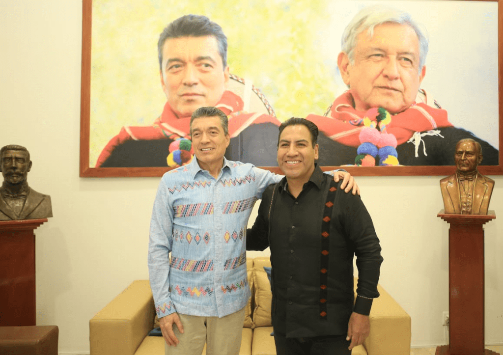 #Chiapas Se reúnen #RutilioEscandón y senador #EduardoRamírezAguilar