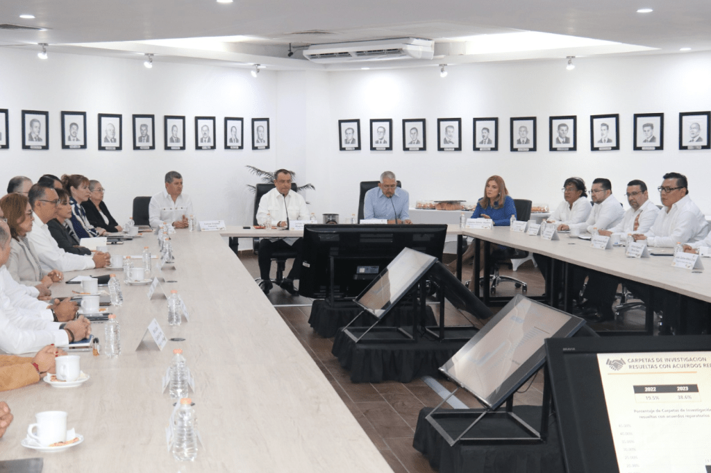 #Chiapas Titular de #FGE informa sobre principales resultados alcanzados en 2023 en materia de procuración de&nbsp;justicia