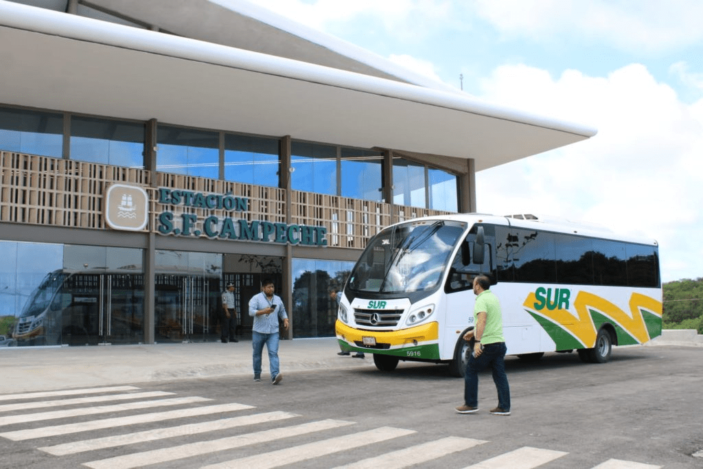 #Campeche Autobuses del Sur darán el servicio de la capital hasta la estación del&nbsp;#TrenMaya