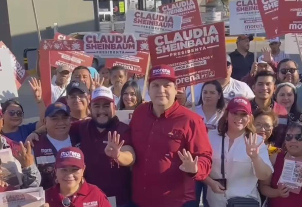 #Chiapas Encabeza #CarlosMolina movilización en favor de la precandidata única a la Presidencia de la República, #ClaudiaSheinbaum