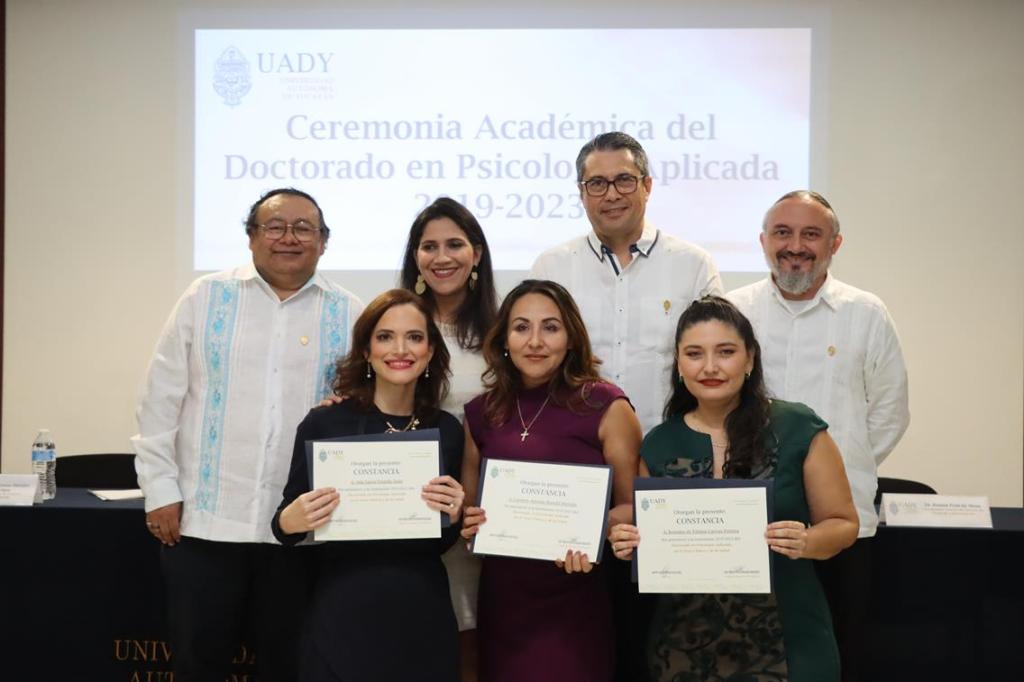 #Yucatán Se gradúa la primera generación del Doctorado en Psicología Aplicada  