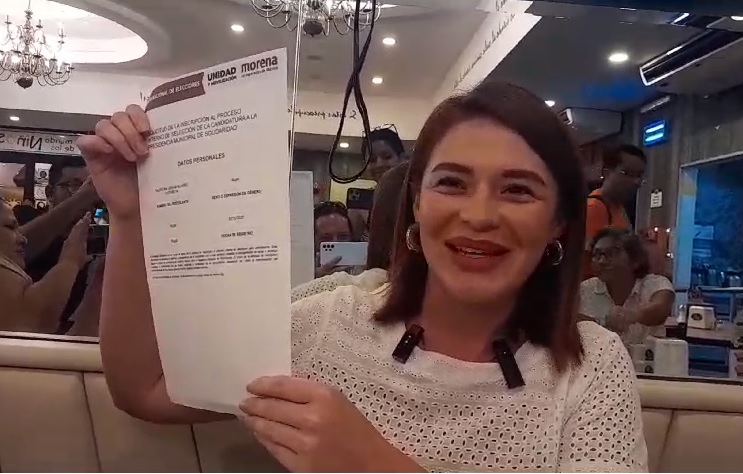 #Yucatán Se registra regidora #ValentinaÁlvarez para buscar candidatura a la presidencia municipal de&nbsp;#Solidaridad