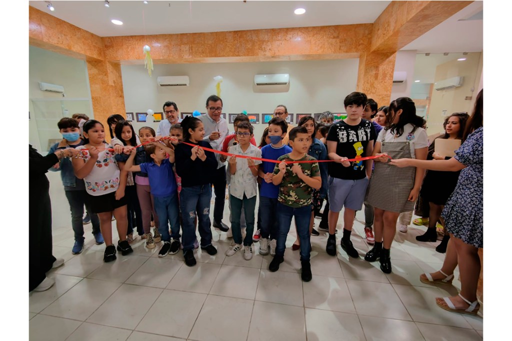 #Yucatán Niñas y niños presentan su primera Exposición de los Talleres Infantiles de Artes Visuales  