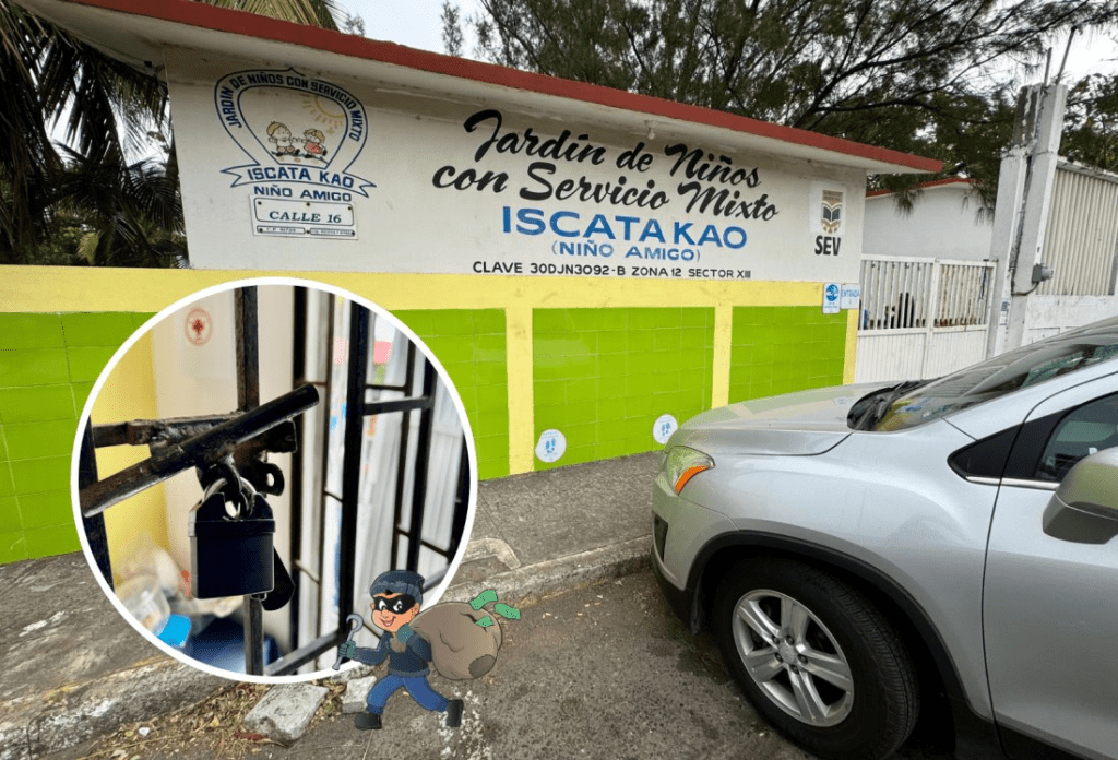 #Veracruz Por sexta vez, roban jardín de niños en la colonia Pocitos y&nbsp;Rivera