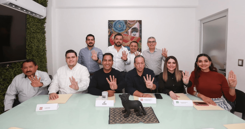 #Chiapas #EduardoRamírez se reúne con líderes de partidos políticos, por la transformación del&nbsp;estado