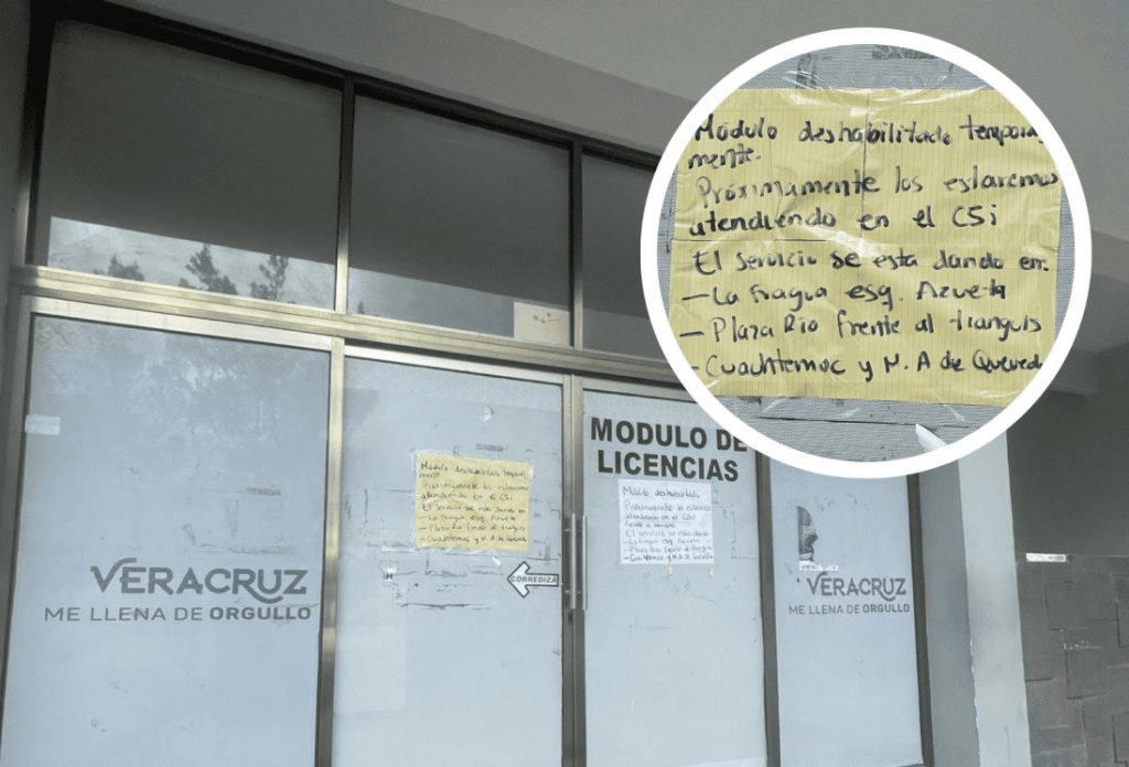 #Veracruz Cierran en #BocadelRío este módulo de licencias de&nbsp;conducir