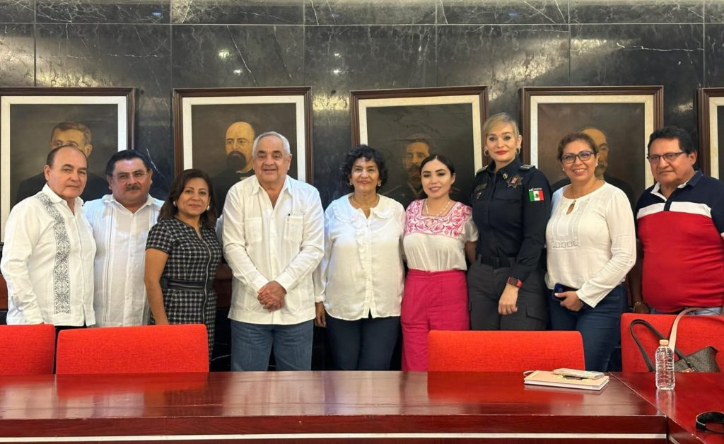 #Campeche Cierran fila por la seguridad; reunión con&nbsp;alcaldesa