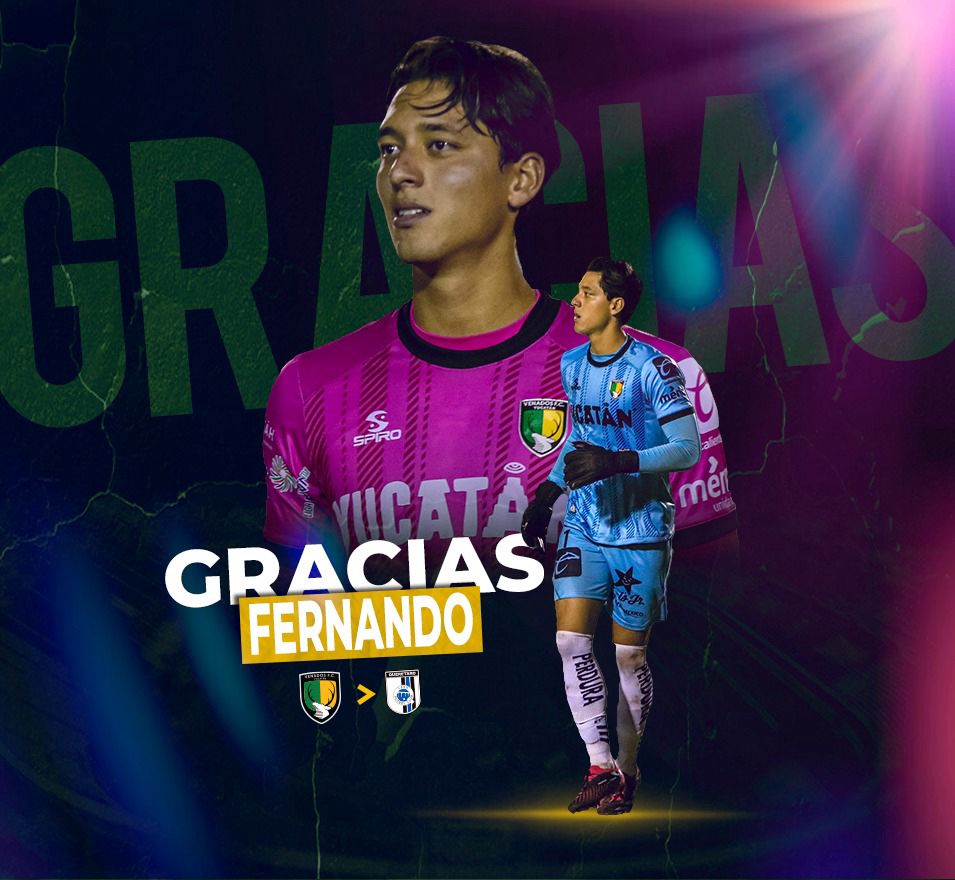 #Yucatán Se firma acuerdo de traspaso definitivo del portero&nbsp;#FernandoTapia