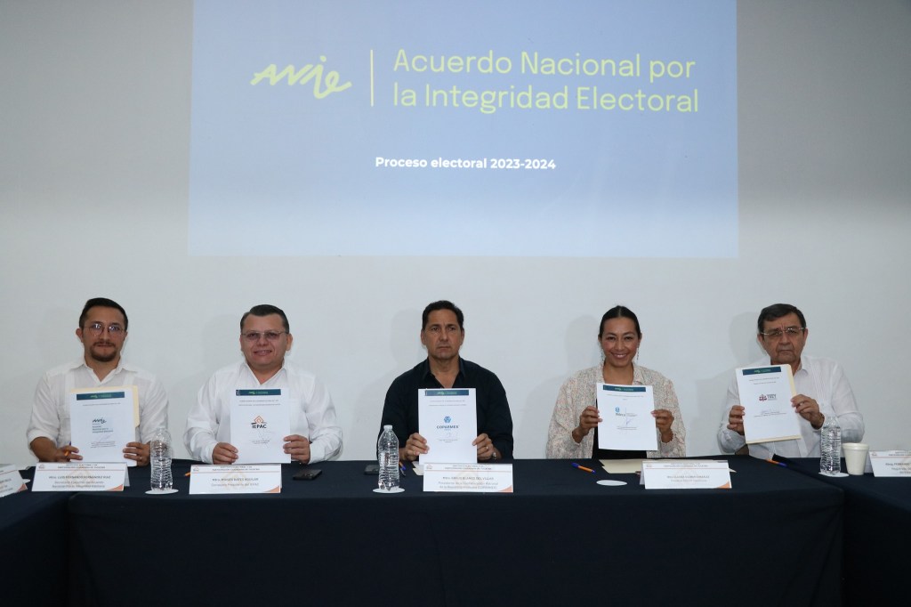 #Yucatán Firman Acuerdo Nacional por la Integridad&nbsp;Electoral