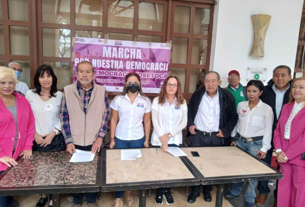 #Veracruz y  #BocadelRío Anuncian Marcha por Nuestra&nbsp;Democracia
