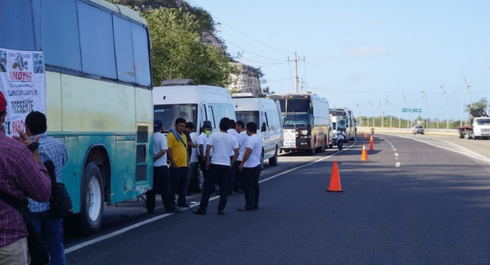 #Campeche Transportistas se alistan para marchar por la&nbsp;inseguridad