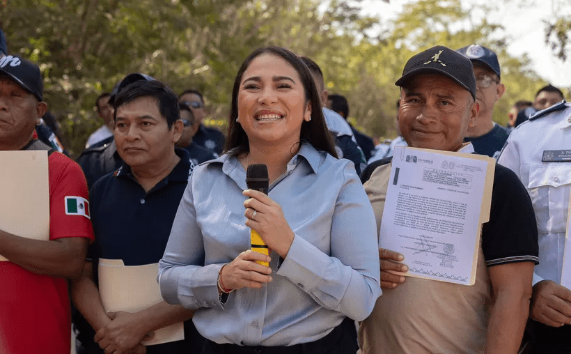 #QuintanaRoo Policías de #FCP agradecen predios otorgados por&nbsp;Ayuntamiento