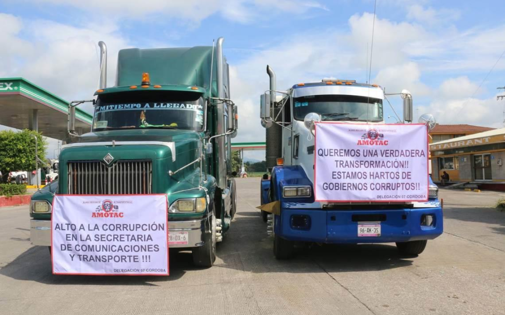 #Veracruz Transportistas amagan con nuevo paro en&nbsp;carreteras