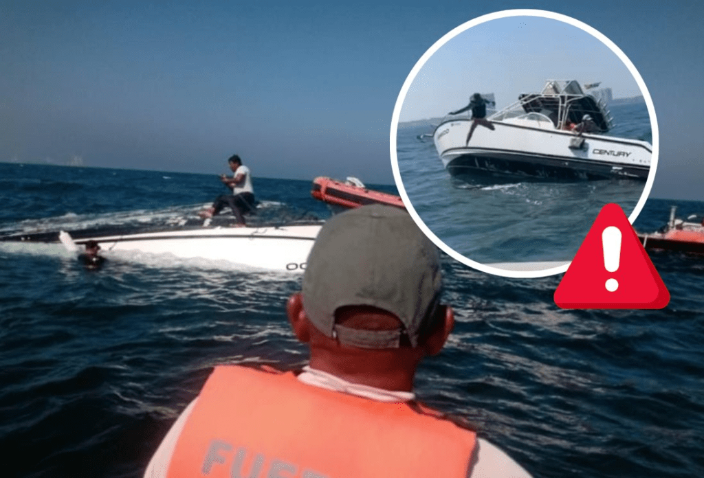 #Veracruz Hundimiento de yate: fueron 10 personas rescatadas por&nbsp;#Semar