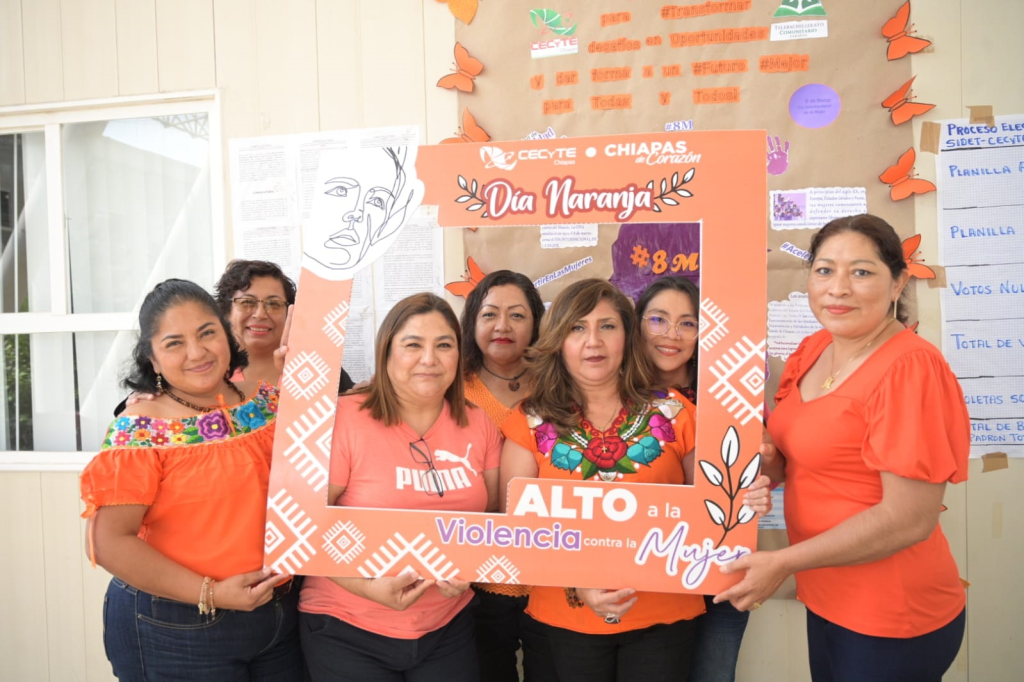 #Chiapas Conmemora #CECyTE-TBC  Día Internacional contra la Violencia hacia la&nbsp;Mujer
