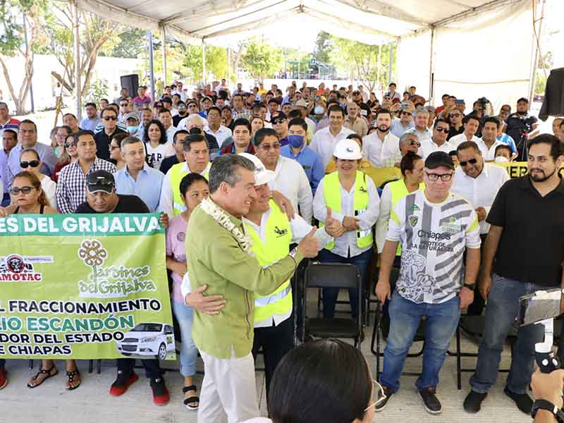 #Chiapas Inaugura #RutilioEscandón el Bulevar de&nbsp;Jardines
