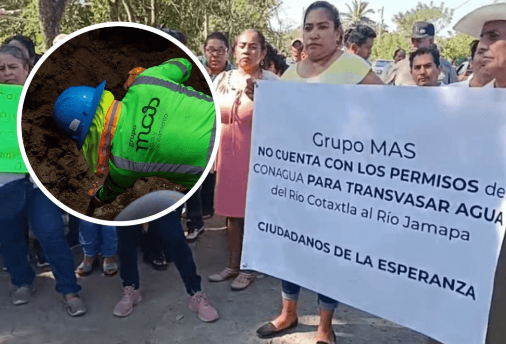 #Veracruz #Medellín se manifiesta en contra de #GrupoMAS por obra de acueducto en&nbsp;#RíoCotaxtla