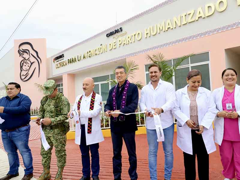 #Chiapas #RutilioEscandón inauguró Clínica de Parto&nbsp;Humanizado