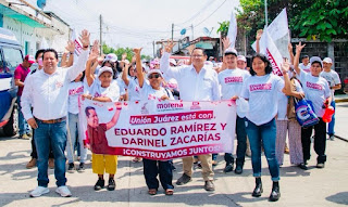 #Chiapas Eduardo Ramirez encabeza un proyecto cercano a la gente: Darinel&nbsp;Zacarías