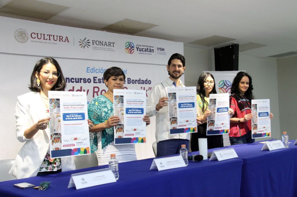 #Yucatán Concurso Estatal de Bordado “#AddyRosaCuaik2024”, una oportunidad de enseñar el talento&nbsp;yucateco