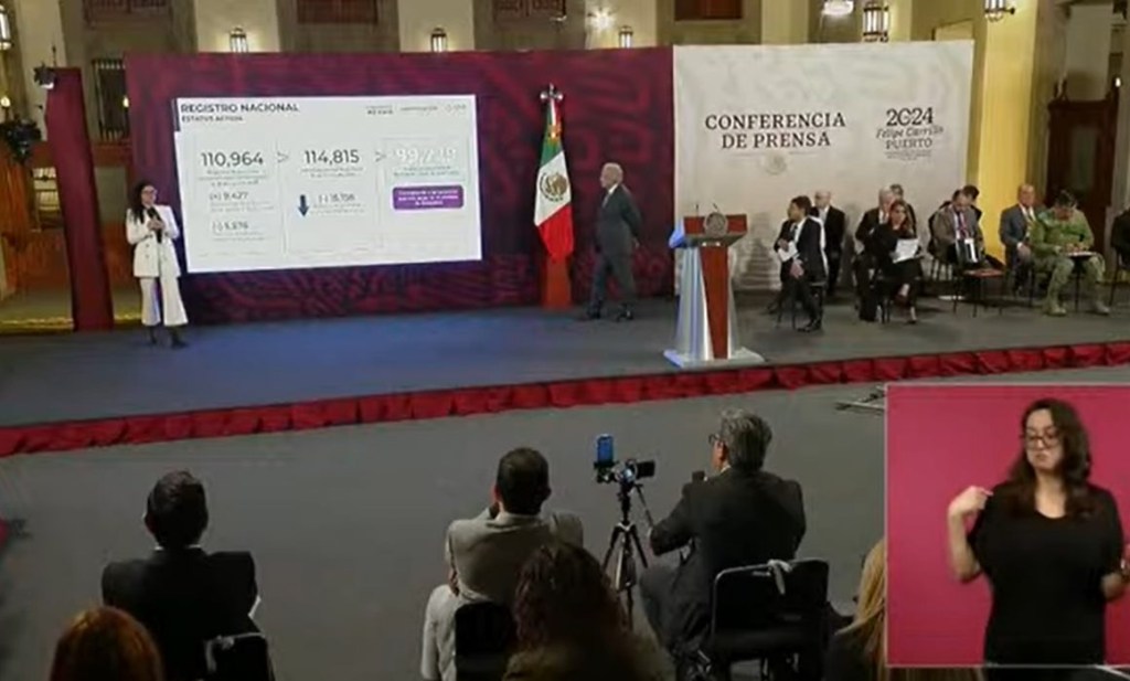 En México hay 99 mil 729 desaparecidos:&nbsp;Segob