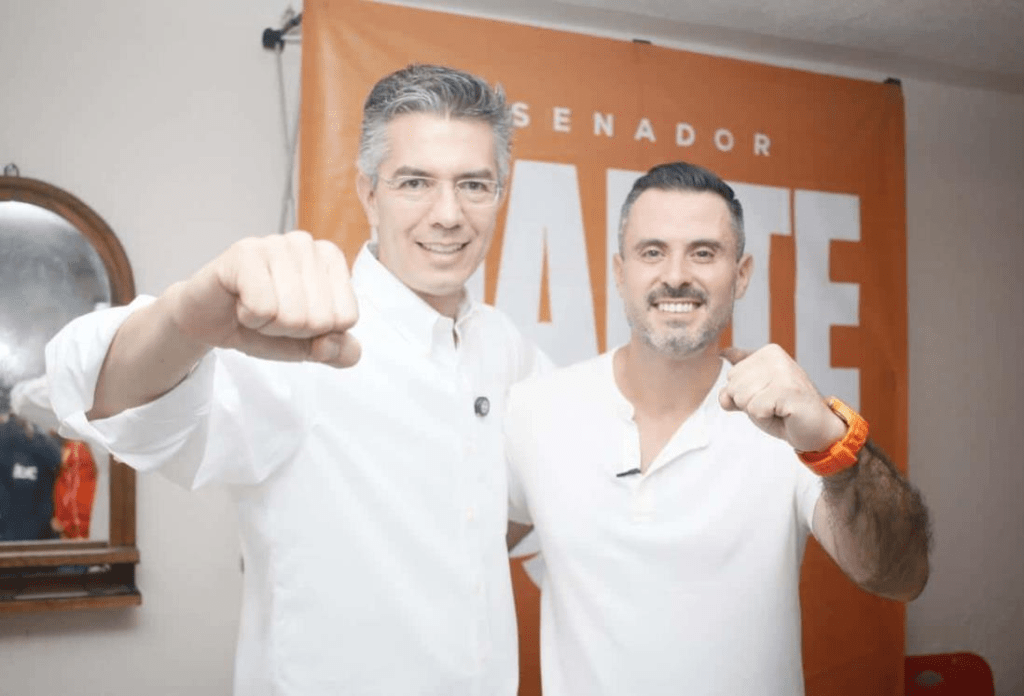 #Vearcruz Hijo de #Dante respalda a #Polo como candidato a la gubernatura por&nbsp;#MC