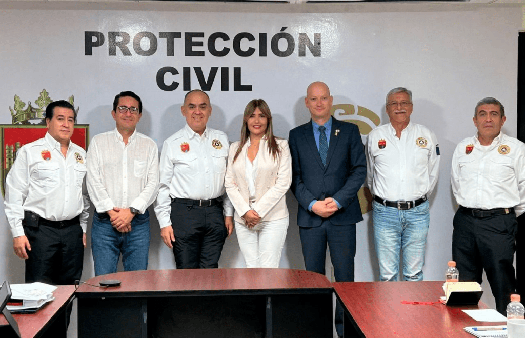 #Chiapas Trabajo coordinado entre el estado e #Israel, impactará de forma positiva en materia de #ProtecciónCivil; #RocíoCervantes