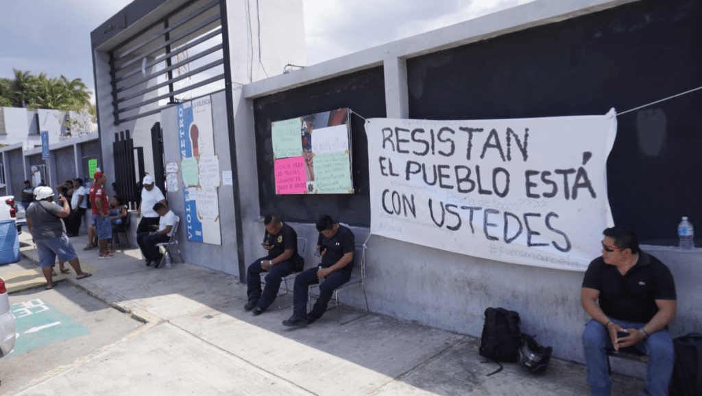 #Campeche Se «desinfla» conflicto de&nbsp;policías