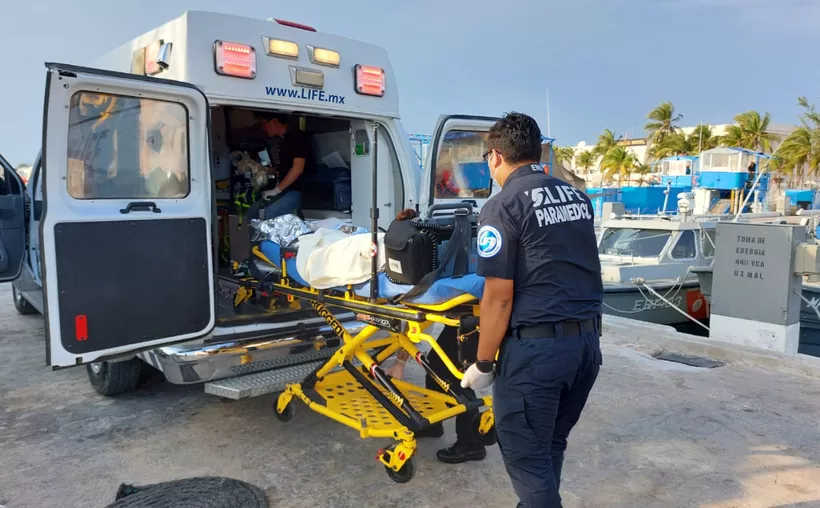#QuintanaRoo Trasladan de emergencia a una menor de&nbsp;#IslaMujeres