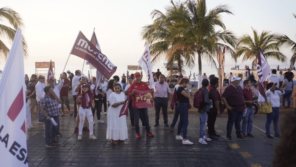 #Campeche #Morena lleva delantera:&nbsp;#MassiveCaller