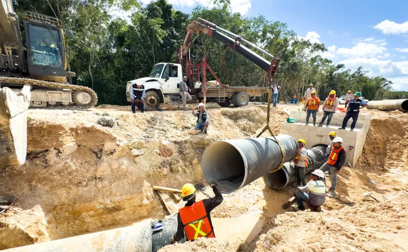 #QuintanaRoo #Aguakan advierte posibles cortes de agua en #Cancún por obras del&nbsp;#TrenMaya