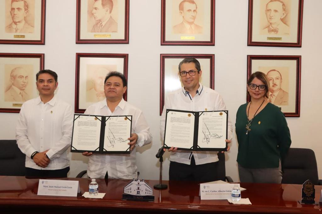 #Yucatán Impulsan Fiscalía y #UADY formación de nuevos&nbsp;profesionales