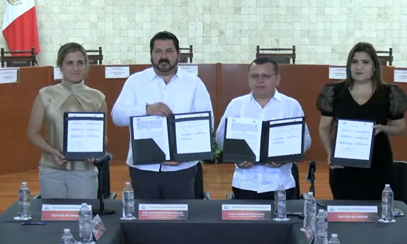 #Yucatán El #IEPAC y la #CIRT firman convenio para transmisión del debate a la gubernatura el 5 de&nbsp;mayo