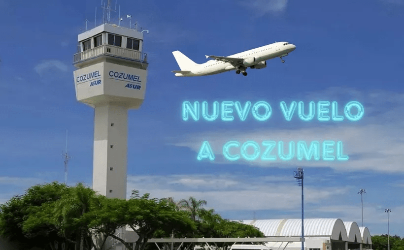 #QuintanaRoo Anuncian nuevo vuelo de #Aerus hacia el aeropuerto de&nbsp;#Cozumel