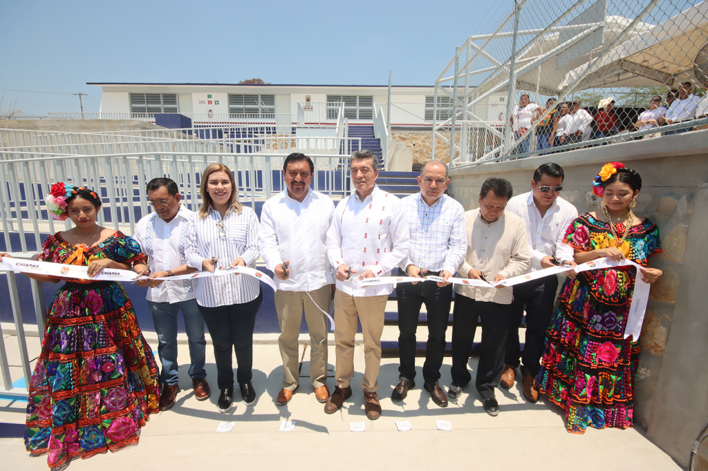 #Chiapas Comunidad escolar del #Cobach236 disfrutará de espacios educativos, deportivos y de&nbsp;convivencia