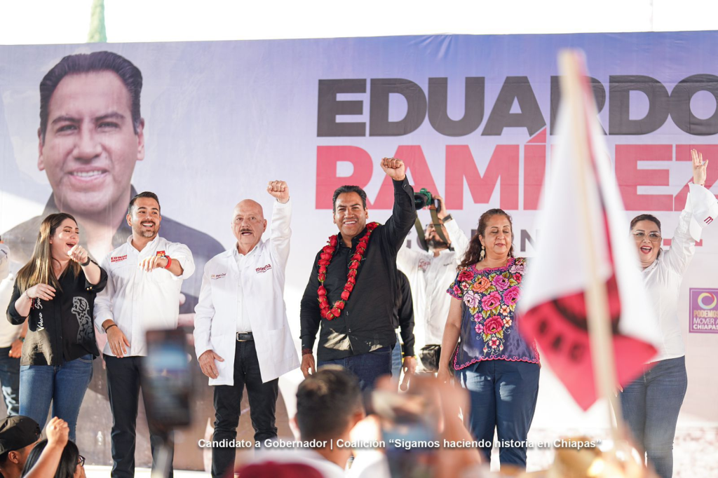 #Chiapas En #Ixtapa y #PuebloNuevoSolistahuacán, miles respaldan a&nbsp;#EduardoRamírez