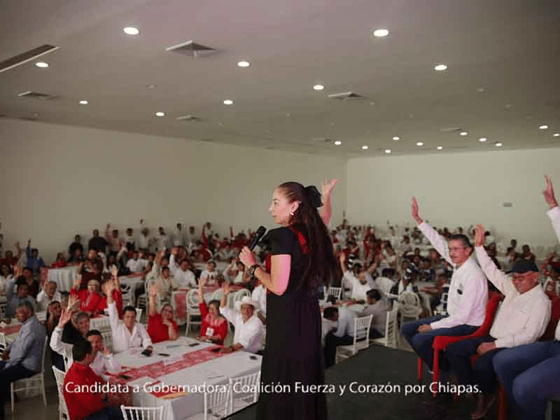 #Chiapas #OlgaLuz en encuentro con priístas&nbsp;chiapanecos