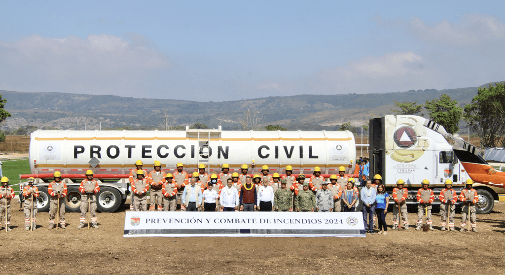 #Chiapas Destaca #RutilioEscandón esfuerzo interinstitucional y de la sociedad civil en el combate de&nbsp;incendios
