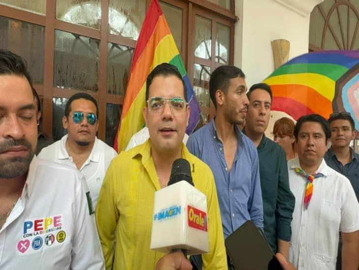 #Veracruz Comunidad #LGBT apoyará a #PepeYunes en las elecciones&nbsp;2024