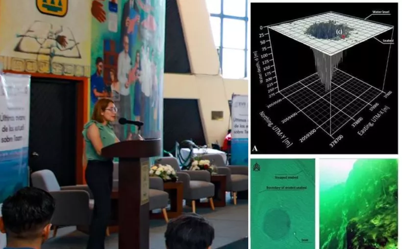 #QuintanaRoo Investigación revela potencial del #AgujeroAzulTaamJá en #Bahía de&nbsp;#Chetumal