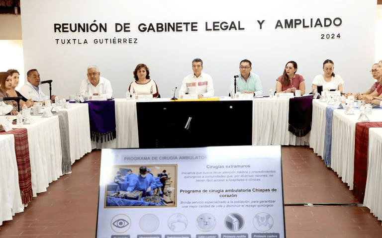 #Chiapas Destacan avances en materia de salud y protección&nbsp;civil