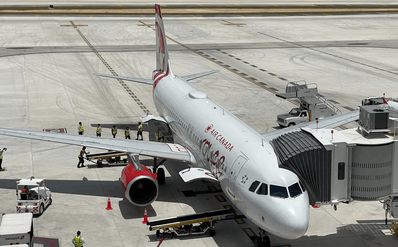 #QuintanaRoo #AirCanadá aterriza en el nuevo Aeropuerto internacional de&nbsp;#Tulum