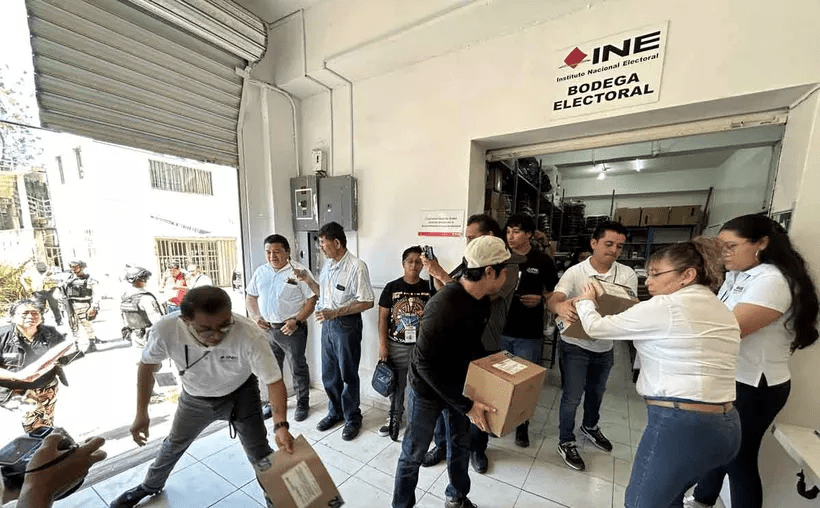 #QuintanaRoo Elecciones 2024: Llega documentación y material&nbsp;electoral