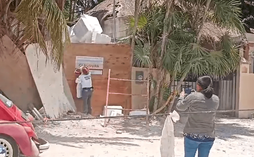 #QuintanaRoo Obligan a #Profepa a actuar: suspenden construcción en #BahíaSolimán en&nbsp;#Tulum