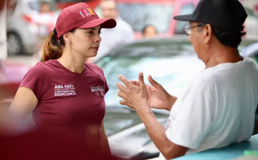 #QuintanaRoo #AnaPatyPeralta recorre el mercado de la región 95 de&nbsp;#Cancún