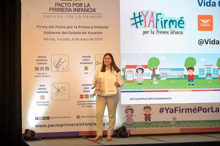#Yucatán #VidaGómez rediseñará modelo de atención a las niñas y&nbsp;niños